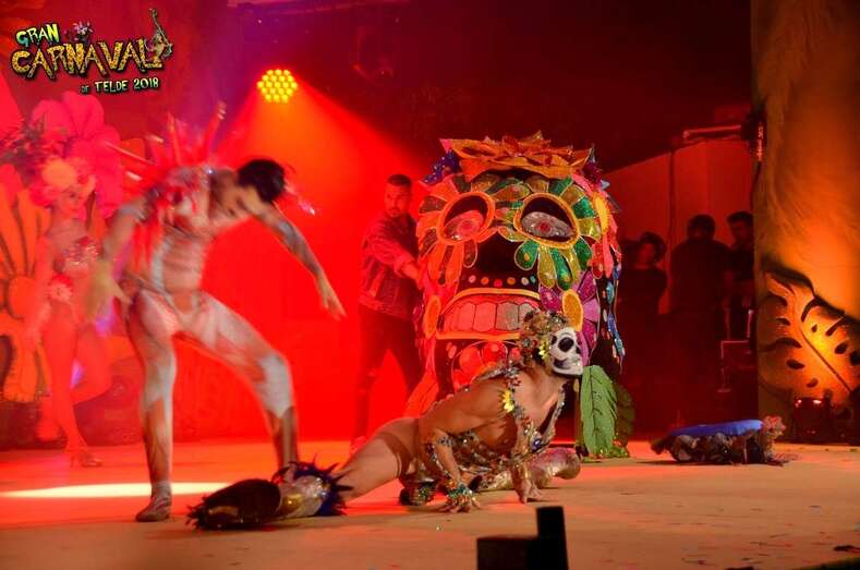 Imagen de la gala drag de 2018 de Telde/TA.